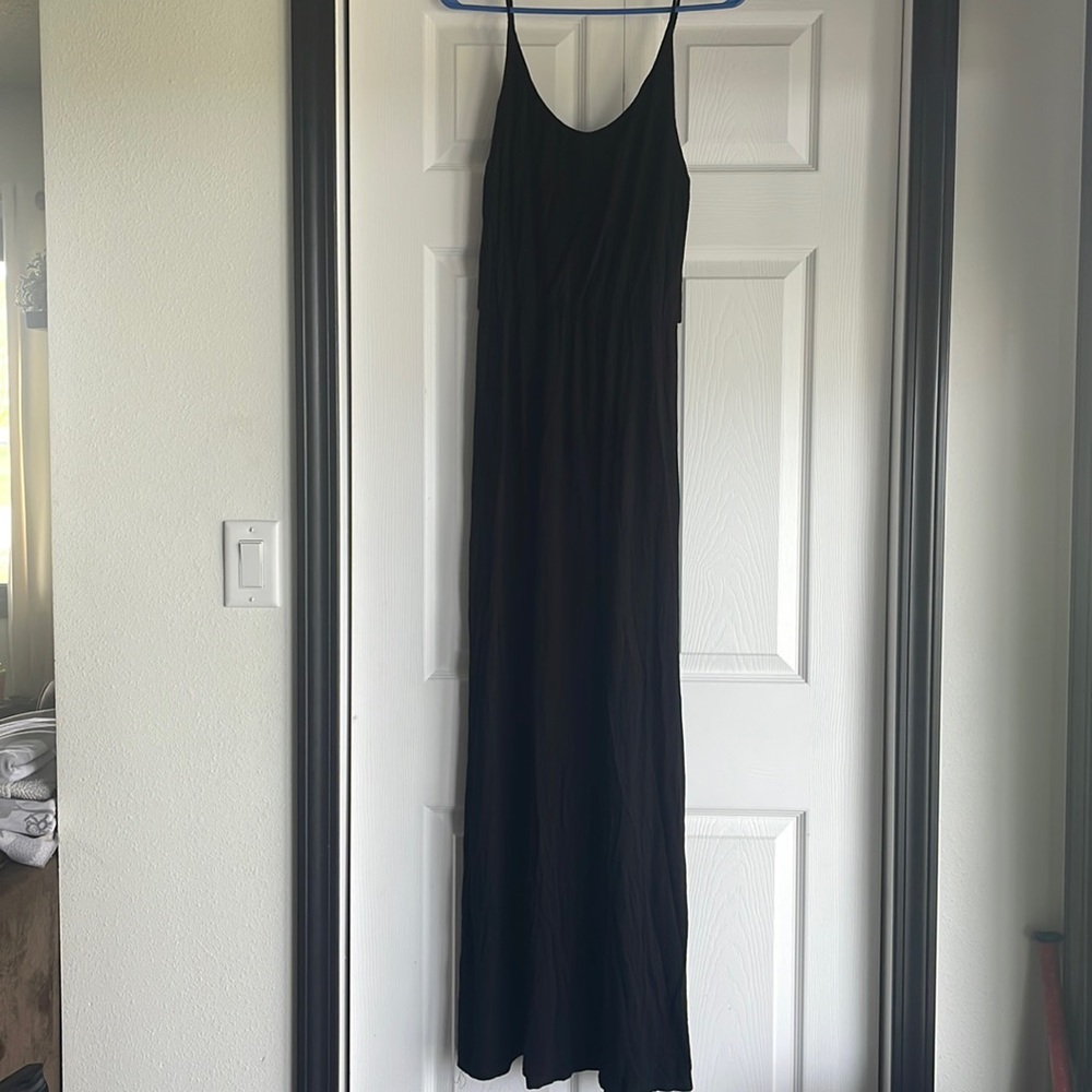 Women’s black maxi dress
